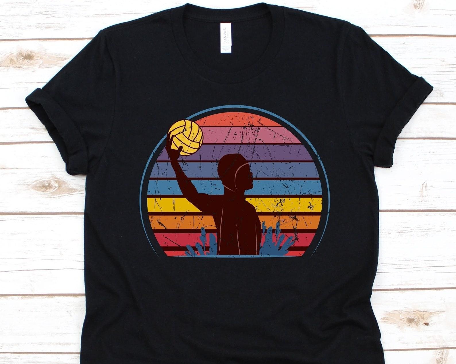 Retro Water Polo Shirt, Water Polo Player Shirt For Men And Women, Swimmer Tee, Water Polo Gift, Swimming T-Shirt, Water Polo Shirt, Retro 3XL