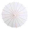 Vintage Long-handle DIY for Baby Shower Handmade Wedding Birthday Dance Prop Painting Supplies Photography Prop Paper Umbrella