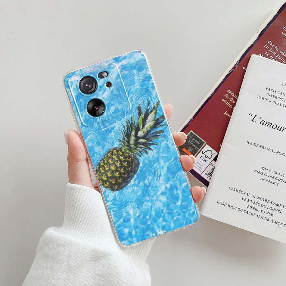 For Xiaomi 13T Pro Case Clear Coque Soft Silicone Transparent TPU Cover For Xiaomi Mi 13T Pro Phone Case For Xiaomi Mi 13T Funda