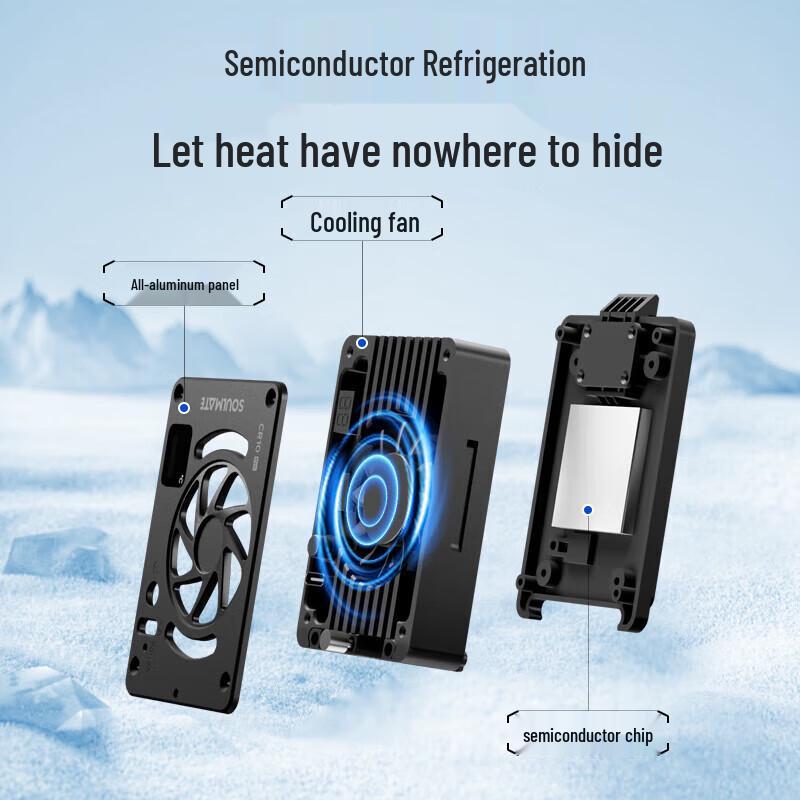 SOULMATE S-CR10 Pro Camera Cooling Fan