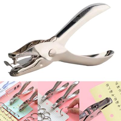 3mm 6mm Single Hole Punch Round Hole Punch Pliers Practical Metal Punching Pliers for Paper Photos Greeting Cards