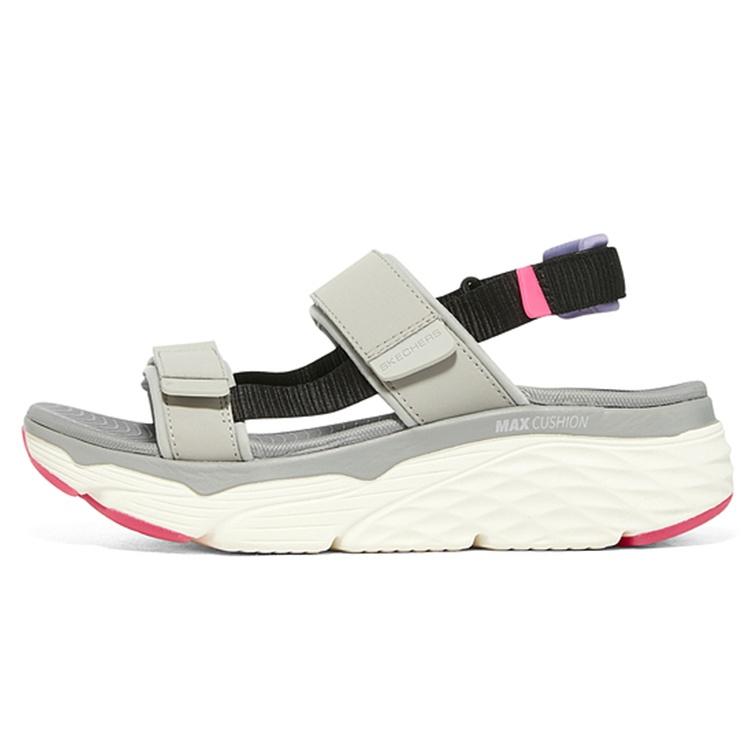 (WMNS) Skechers Max Cushioning Grey White Black Pink Women s 140421-GMLT EU 35