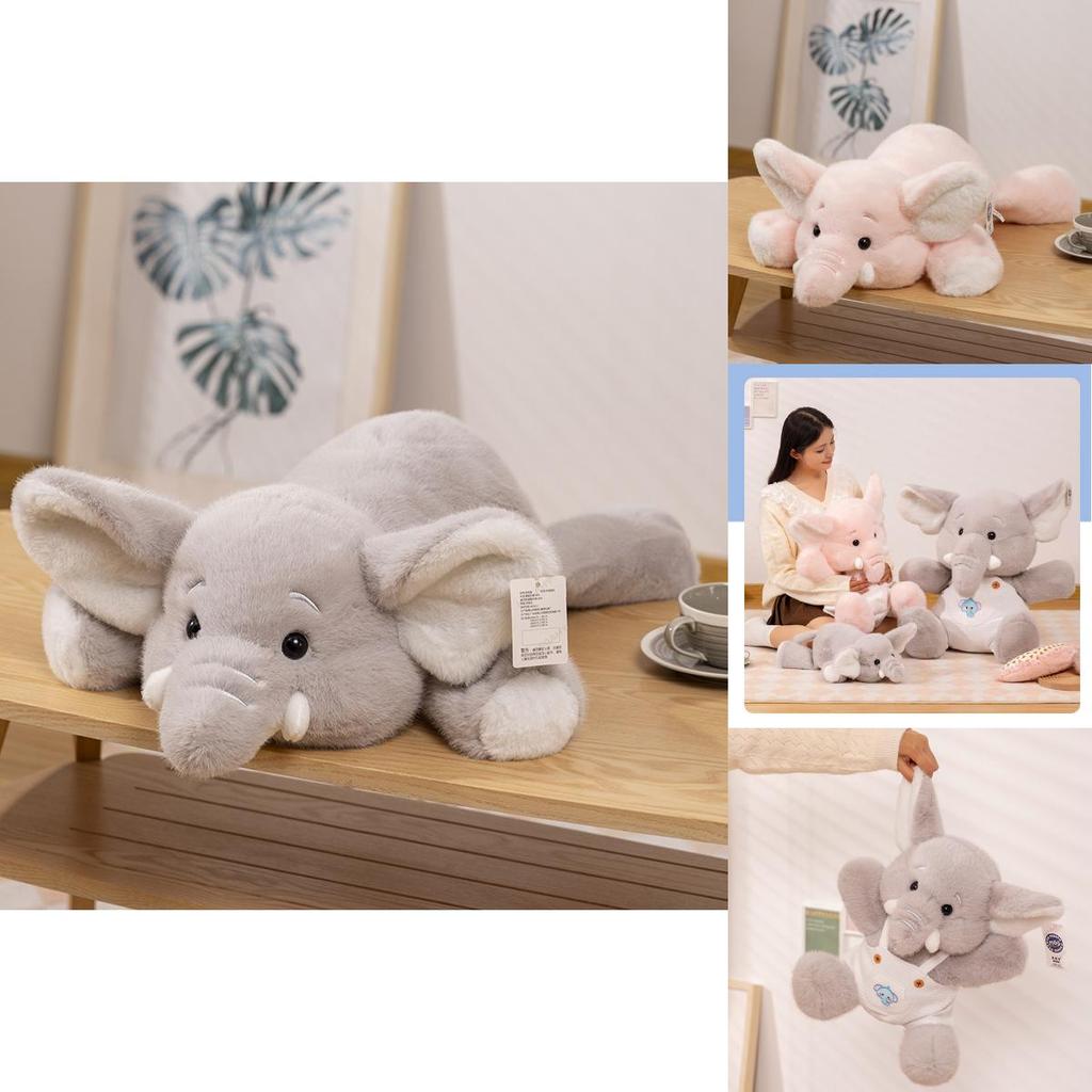 Adorable Elephant Plush Toy For Kids Soft Stuffed Animal Doll Perfect For Birthdays