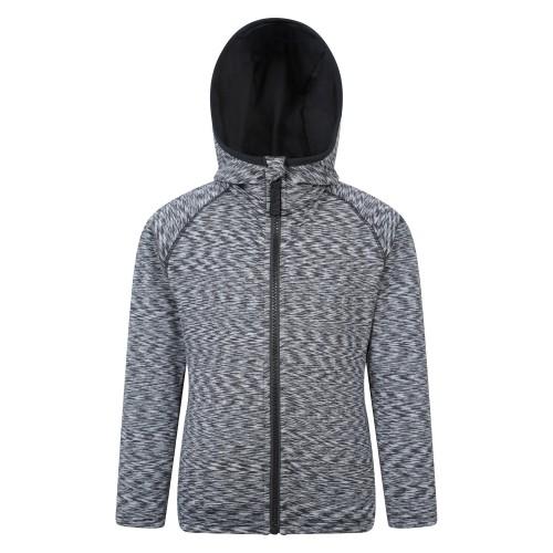 Mountain Warehouse Childrens/Kids Marathon Stripe Full Zip Hoodie