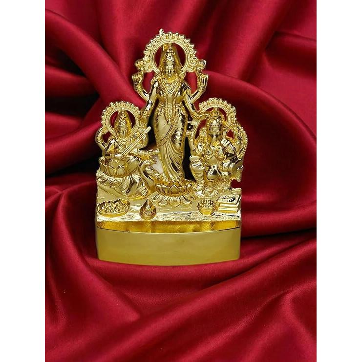 RSINC Laxmi Ganesh Saraswati Idol/Lakshmi Ganesh Saraswati Statue/Murti JL166849210975
