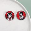 Anime Manga Cat Girl Enamel Pins Otaku Japanese Culture Loves Metal Brooches Lapel Badge Fashion Jewelry Gifts for Friends