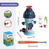 Cute Fire Water Sprinkler Baseball Toy Summer Garden Lawns Water Toys for Boys Girls Summer Backyard Lawn Pool Party Fun
