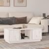 Day and Night - Day and Night Solid White Pine Wood Coffee Table 110x50x40 Cm
