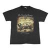 Vintage Smashing Pumpkins Shirt Medium Black Tour Concert Grunge Rock Band Tee