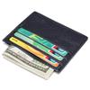 Men's Real Pickup Bag Women's Simple Credit Card Holder Multiple Slots Top Layer Cow Cover Thin Design