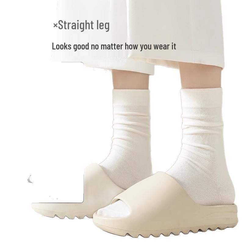 Truly Boneless Xinjiang Women's Cotton Mid-Calf Socks - Spring To Winter