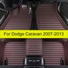 Car Floor Mats For Dodge Caravan 2007 2008 2009 2010 2011 2012 2013  Auto Foot Pads Carpet Cover Interior Accessories