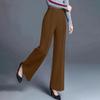 Women's Casual And Stylish Solid Color Wide-leg High-waisted Loose Slimming Casual Pants