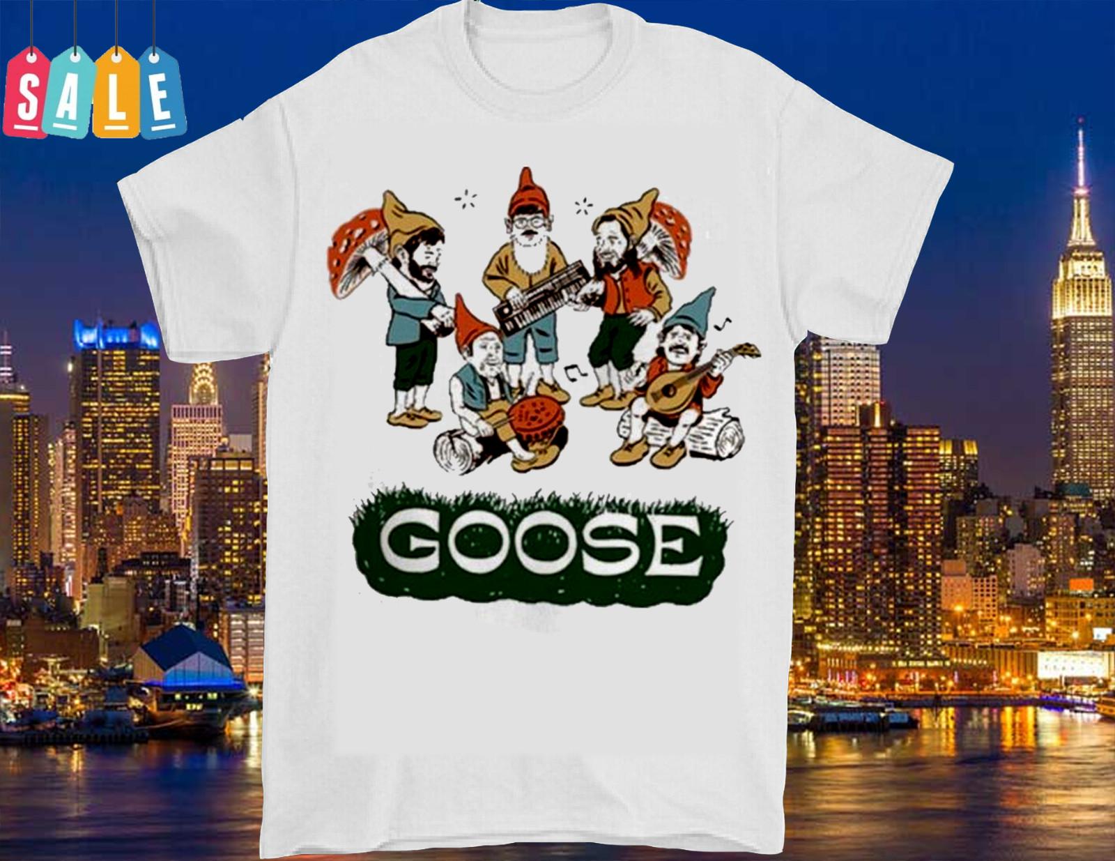 26 Goose the band summer tour 2022 White T Shirt All Size S-4XL CG059 Unisex T-Shirt M