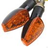 4 Pieces Motorcycle Turn Front & Rear Blinkers Easy Installation 14LED 12V for Motorbike