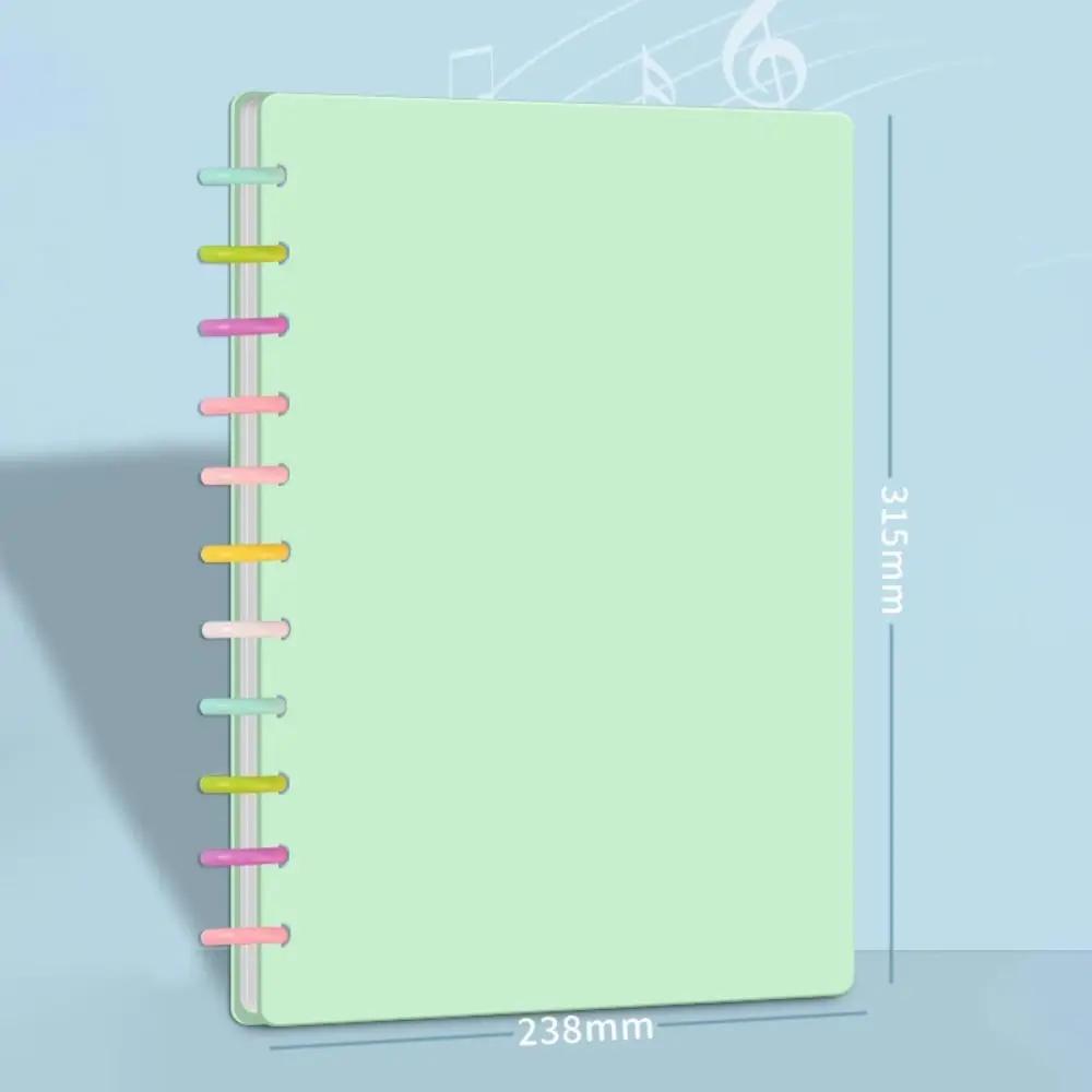 New Plastic Music Score Folder A4 Flexible Piano Sheets Folder Transparent Portable Music Book Folder Piano Practice