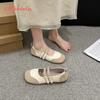 LazySeal Flat With Women Loafers Mixed Color Suede Flats Woman Casual Shoes Hook Loop Silver Loafers Comfortable Footwear