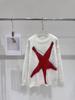 European High-Quality Star & Moon Mohair Knit Sweater - Loose, Versatile, and Stylish