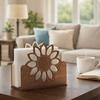 Decorative Tissue Dispenser Retro Style Napkin Storage Box Butterfly Tissue Holder  Hotel
