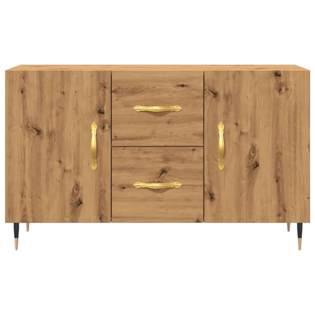 Vidaxl Chest of Drawers, Artisan Oak, 100X36X60 Cm, Wood-Based Material