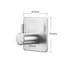 1 Pcs Bathroom Anti-Rust Towel Hook Sticker Adhesive Stainless Steel Wall Door Clothes Coat Hanger Kitchen Portable Gadget