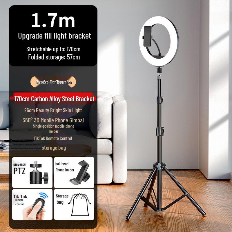 Carbon Steel Frosted Tripod for Mobile and Photography