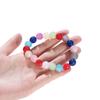 10/20pcs/Lot 10mm Colorful Resin Round Shape Loose Spacer Beads For Jewelry Making DIY Charms Bracelet Necklace Accessories