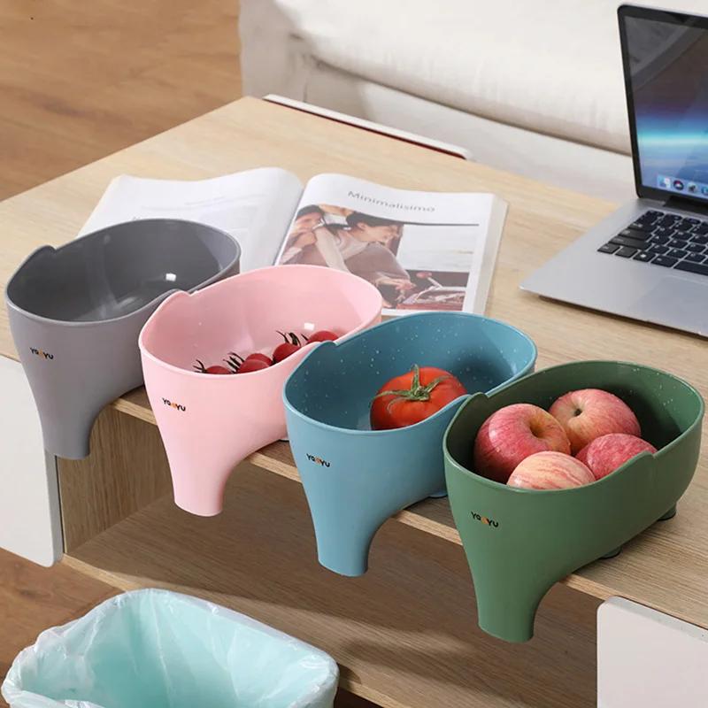 Sítko do dřezu Sloní socha Zbytky Odkapávací koš Filtr na polévku a odpadky Protiskluzový Odkapávač na ovoce a zeleninu Kuchyňské doplňky