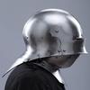 Medieval Gothic Knight Close Handmade Polished Steel Visored Armor Helmet