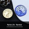 Western Fantasy Series Wax Seal Stamp - Ancient Greek Mythology Copper Head