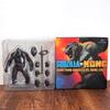 King Kong Vs Godzilla Figura de Ação Modelo de Filme Articulações Móveis Brinquedos do KingKong para Crianças Presentes para Crianças
