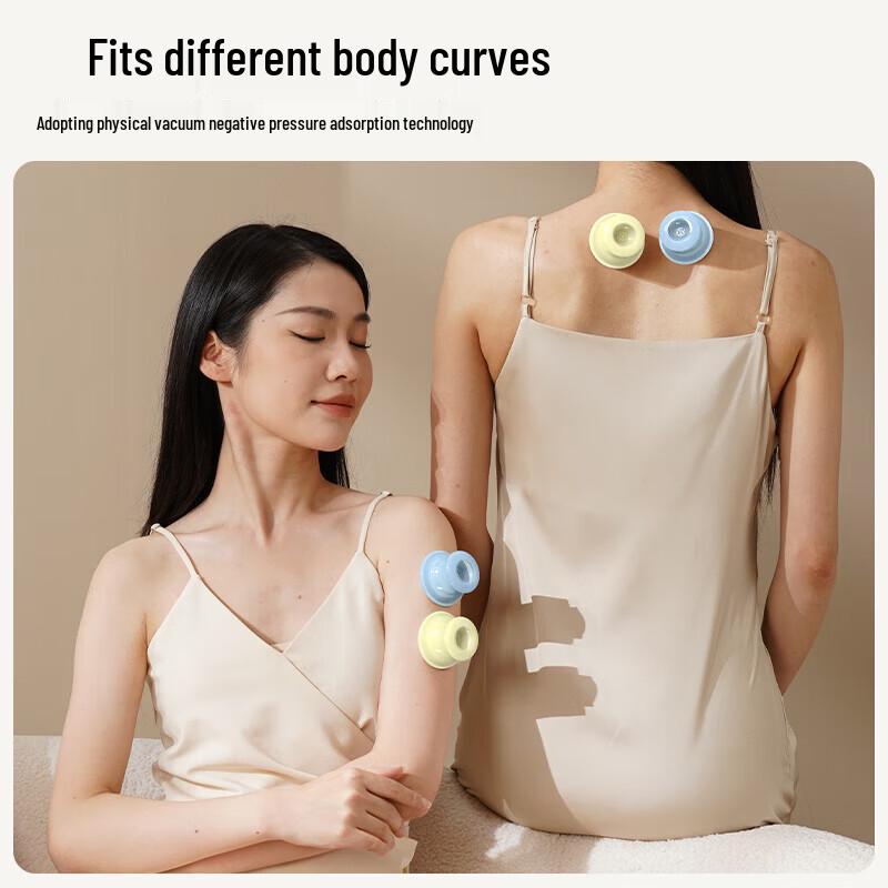 HEZHENG Silicone Fascia Cupping Set