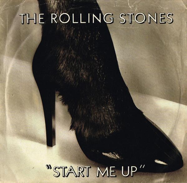 

7inch Record ROLLING STONES Start Me Up RS21003 Rolling Stones 1981 Canada Rock Used