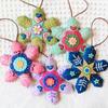 Festival Snowflake Felt Decorations With Embroidery Detail Reusable Christmas Tree Gift Accessories