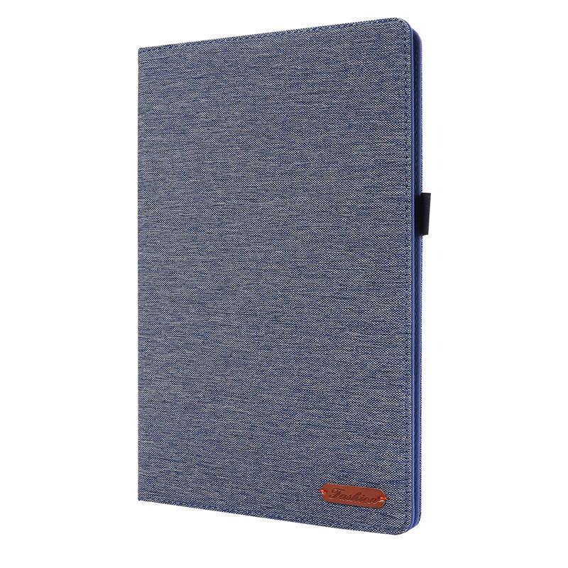 

Чехол-подставка для Samsung Galaxy Tab S7 SM-T870/T875 с тканевым узором из ТПУ A7 Lite 8.4