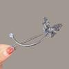 Korean Rhinestone Metal Flower Hairpin Women S Shape Pearl Hair Claw Clip Barrettes Banana Twist Clips Hair Ornament Jewelry
