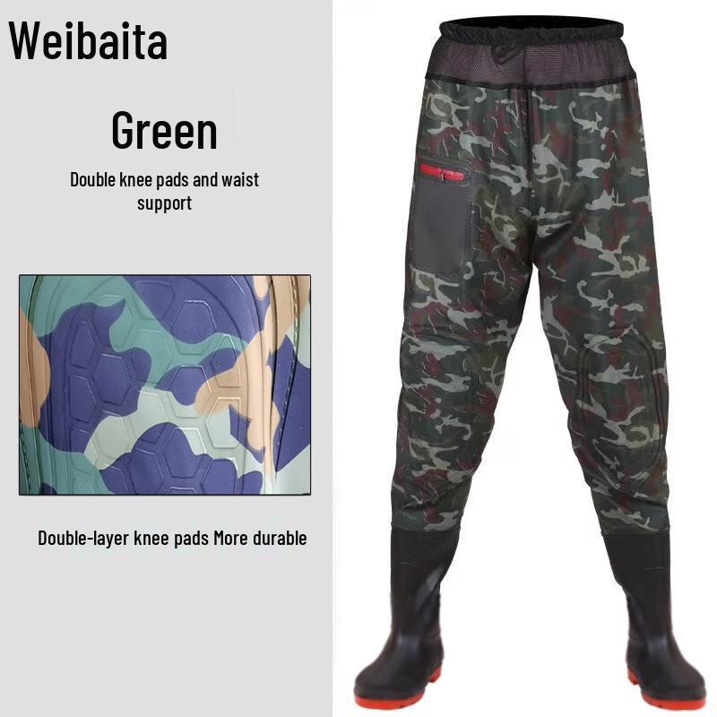 Weibaida Double Knee Waterproof Waders
