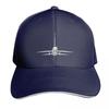 English Electric Lightning Jet Fighter Aircraft Rear View Monochrome Baseball Cap Golf Wear Tea Hat New Hat Unisexs Tennis Womens