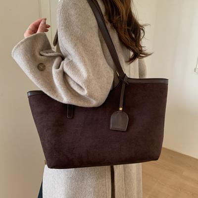 Tragetasche, Handtasche, Pendler-Schultertasche, Schlichte und lässige Unterarmtasche