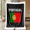 Portugal-Themen-Decke Weiche Flanelldecke Plüsch-Überwurf Gemütliche Sofa-Bett-Decke für Heimdekoration