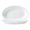 Plat À Gratin Luminarc Trianon Blanc Verre (Ø 35 Cm) (6 Unités)