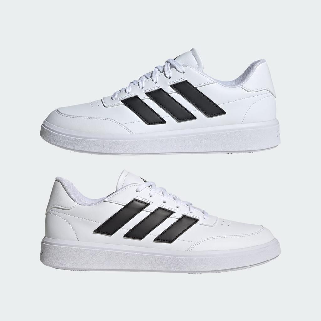 adidas Courtblock IF4033 Men's Sportswear Sneakers Cloud White / Core Black / Cloud White