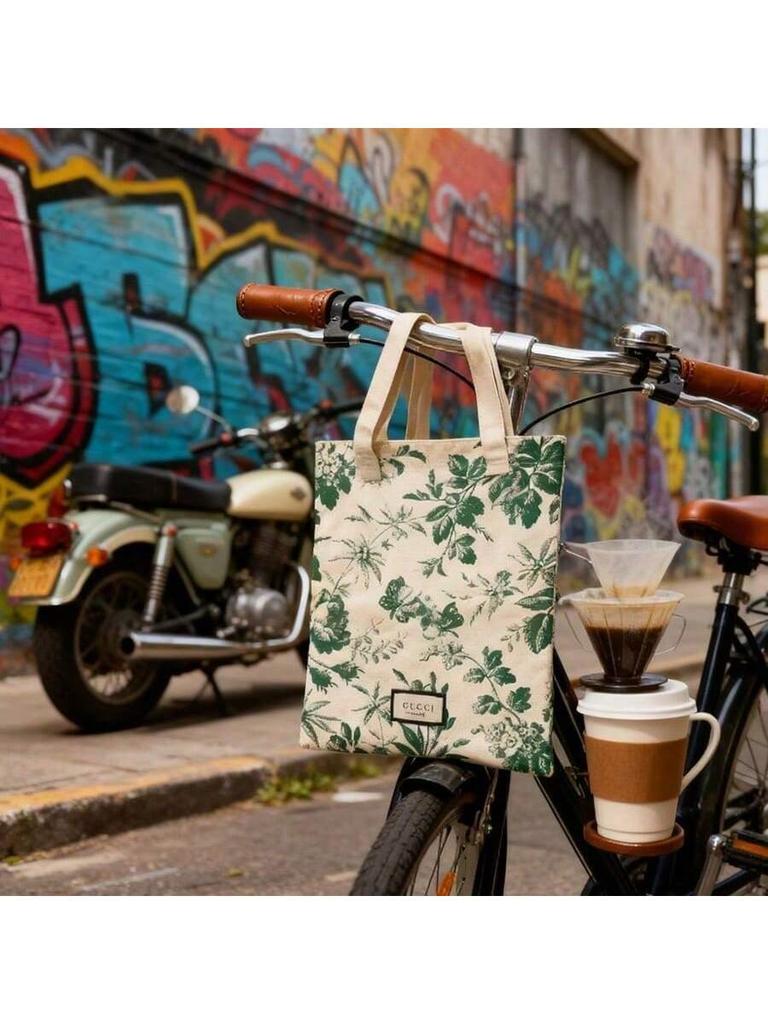 Vintage-style canvas handbag, versatile messenger bag, everyday casual handbag GUCCI-GIFT-91