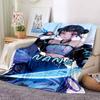 Custom 1pc Fantasy Night Party Blanket, Soft And Comfortable Blanket, Casual Warm, Camping Travel Blanket, Birthday Gift Q912139