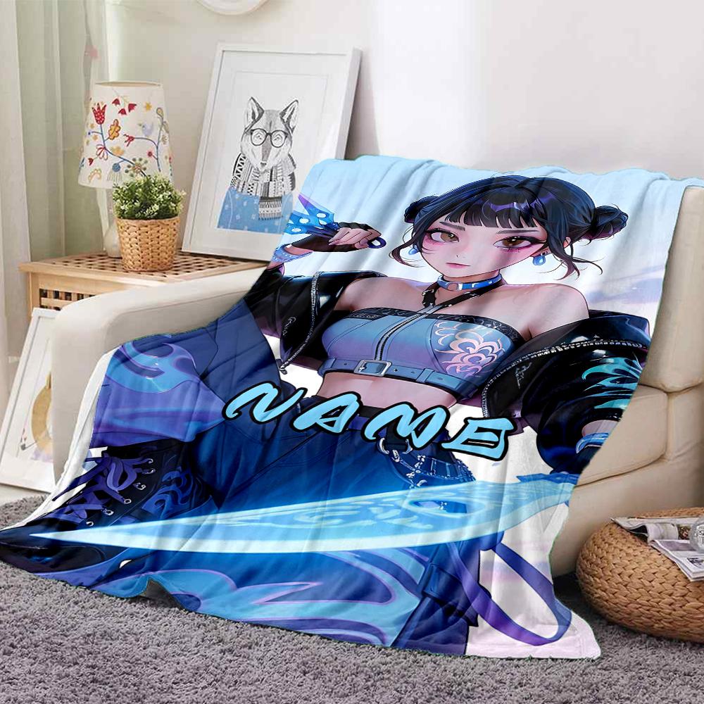 Custom 1pc Fantasy Night Party Blanket, Soft And Comfortable Blanket, Casual Warm, Camping Travel Blanket, Birthday Gift Q912139