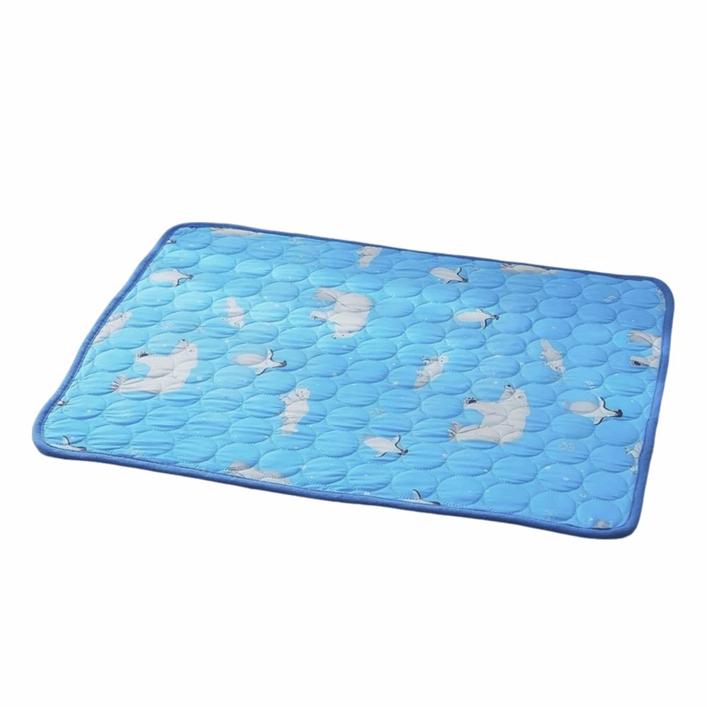 Ice Silk Summer Cooling Pad Keep Cooling Cat Dog Sleeping Mat Comfortable Pet Cooling Mat  Summer