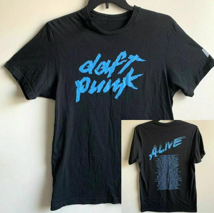 

Vintage Rare 2007 Daft Punk Alive Tour Merch Promo New TShirt Unisex T-Shirt XXXL