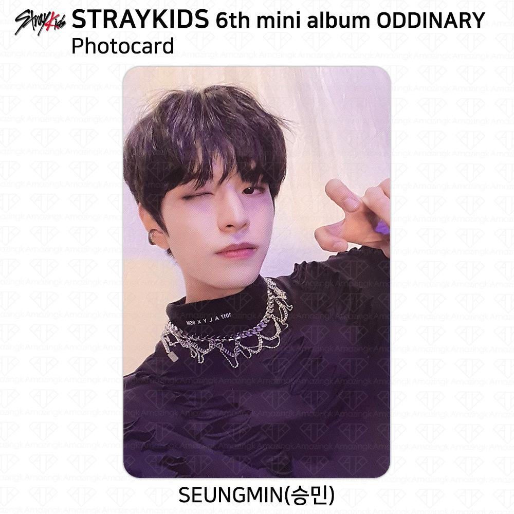Stray Kids 6th Mini Album Oddinary Official ID Card Photocard KPOP K-POP