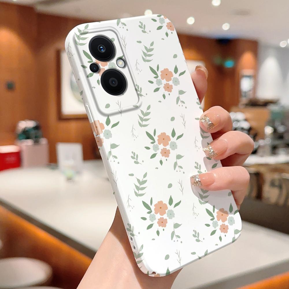 All-inclusive Film Handyhülle Cartoon Mode Design Hartschale Vollabdeckung Kameraschutzhülle für OPPO A60 A96 Reno12 Realme C53 C75