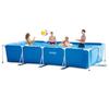 Original Intex Extra Large Rectangular Tubular Frame Children's Family Swimming Pool 28273